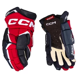 Rękawice hokejowe CCM JetSpeed FT6 Pro Navy/Red/White Senior