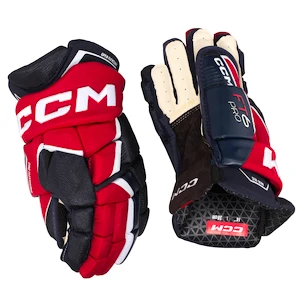 Rękawice hokejowe CCM JetSpeed FT6 Pro Navy/Red/White Senior