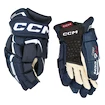 Rękawice hokejowe CCM JetSpeed FT6 Pro Navy/White Senior