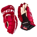 Rękawice hokejowe CCM JetSpeed FT6 Pro Red/White Junior