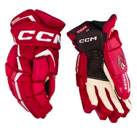 Rękawice hokejowe CCM JetSpeed FT6 Pro Red/White Senior