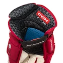 Rękawice hokejowe CCM JetSpeed FT6 Red/White Senior