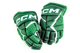 Rękawice hokejowe CCM JetSpeed FT680 Dark Green/White Junior
