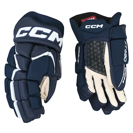 Rękawice hokejowe CCM JetSpeed FT680 Navy/White Senior