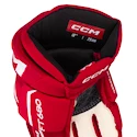 Rękawice hokejowe CCM JetSpeed FT680 Red/White Senior