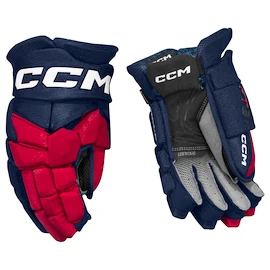 Rękawice hokejowe CCM JetSpeed FT8 Navy/Red/White Senior