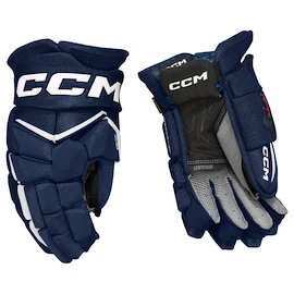 Rękawice hokejowe CCM JetSpeed FT8 Navy/White Senior