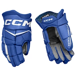 Rękawice hokejowe CCM JetSpeed FT880 Royal/White Senior