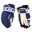 Rękawice hokejowe CCM Tacks 4 ROLL PRO 3 Blue/White Senior