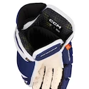 Rękawice hokejowe CCM Tacks 4 ROLL PRO 3 Blue/White Senior