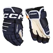 Rękawice hokejowe CCM Tacks 4 ROLL PRO 3 Navy Senior
