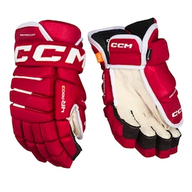 Rękawice hokejowe CCM Tacks 4 ROLL PRO 3 Red Senior