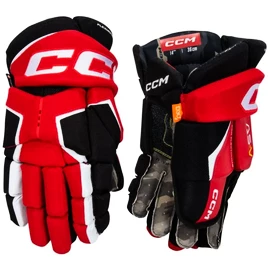 Rękawice hokejowe CCM Tacks AS-V black/red/white Senior