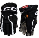Rękawice hokejowe CCM Tacks AS-V Black/White Junior