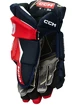 Rękawice hokejowe CCM Tacks AS-V PRO Navy/Red/White Junior