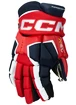 Rękawice hokejowe CCM Tacks AS-V PRO Navy/Red/White Junior