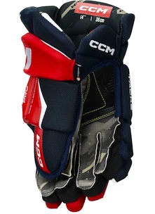 Rękawice hokejowe CCM Tacks AS-V PRO Navy/Red/White Junior