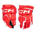 Rękawice hokejowe CCM Tacks AS-V PRO Red/White Junior