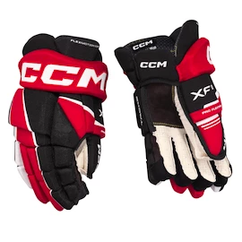Rękawice hokejowe CCM Tacks XF 80 Black/Red/White Senior