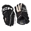 Rękawice hokejowe CCM Tacks XF 80 Black/White Junior