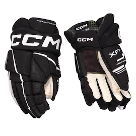 Rękawice hokejowe CCM Tacks XF 80 Black/White Junior