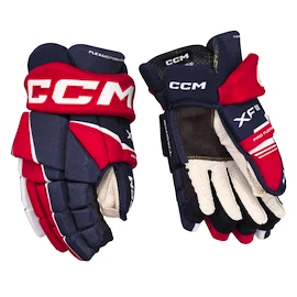 Rękawice hokejowe CCM Tacks XF 80 Navy/Red/White Senior