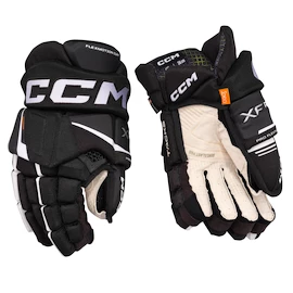 Rękawice hokejowe CCM Tacks XF Black/White Junior