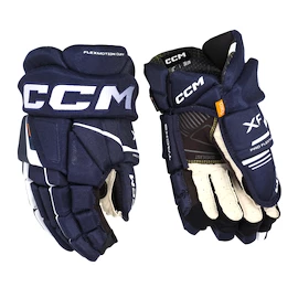 Rękawice hokejowe CCM Tacks XF Navy/White Junior