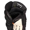 Rękawice hokejowe CCM Tacks XF PRO Black/Grey Junior
