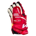 Rękawice hokejowe CCM Tacks XF PRO Red/White Junior