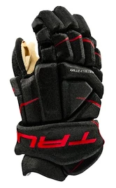 Rękawice hokejowe True CATALYST 5X3 Black/Red Junior