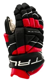 Rękawice hokejowe True CATALYST 7X3 Black/Red Senior