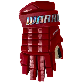 Rękawice hokejowe Warrior Alpha FR2 Pro Red Senior
