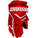 Rękawice hokejowe Warrior Alpha LX2 Comp Red Junior