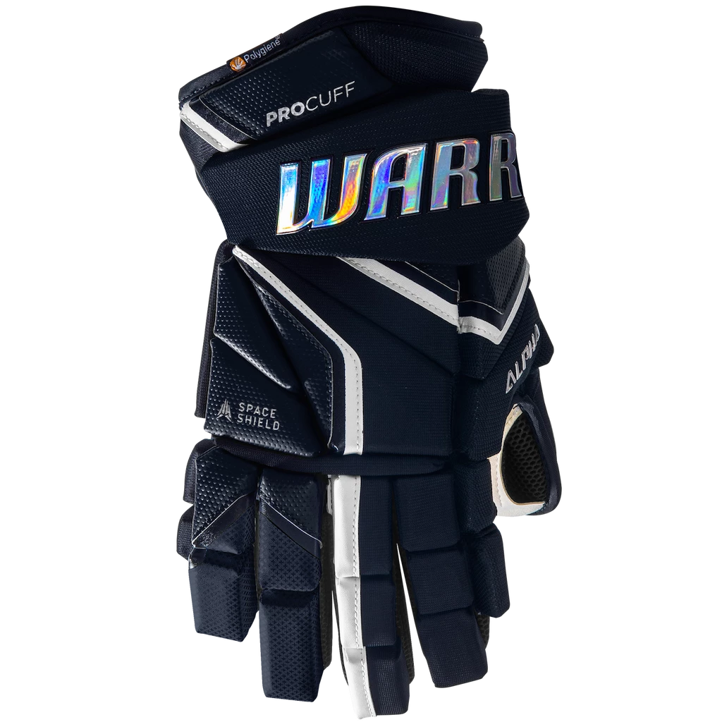 Rękawice hokejowe Warrior Alpha LX2 Pro Navy Junior 11 cali