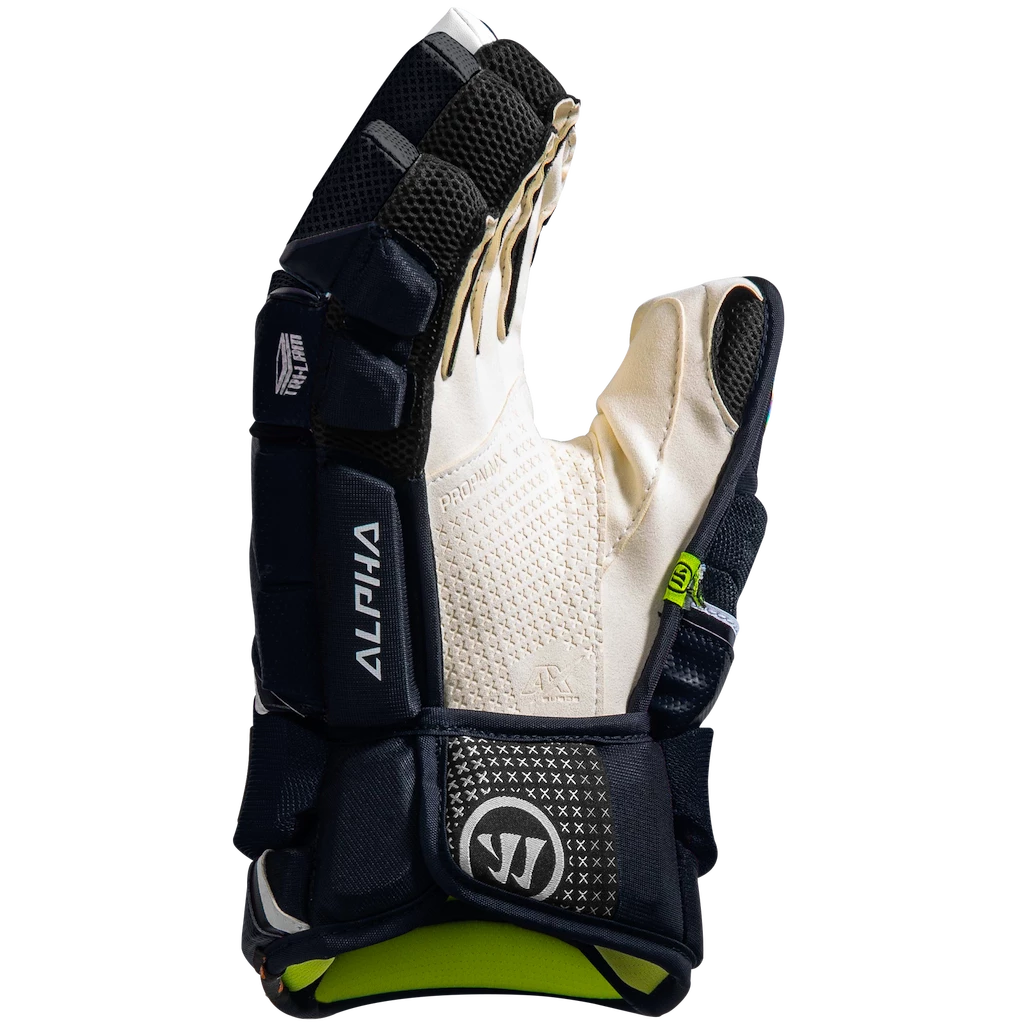 Rękawice hokejowe Warrior Alpha LX2 Pro Navy Junior