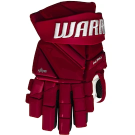 Rękawice hokejowe Warrior Alpha LX3 Red Junior