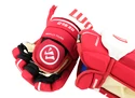 Rękawice hokejowe Warrior Covert QR5 20 red/white Senior