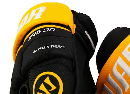 Rękawice hokejowe Warrior Covert QR5 30 Black/Gold Senior