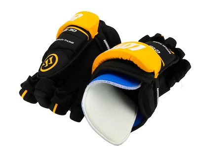 Rękawice hokejowe Warrior Covert QR5 30 Black/Gold Senior
