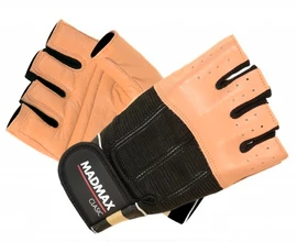 Rękawiczki MadMax Classic MFG248 brązowe