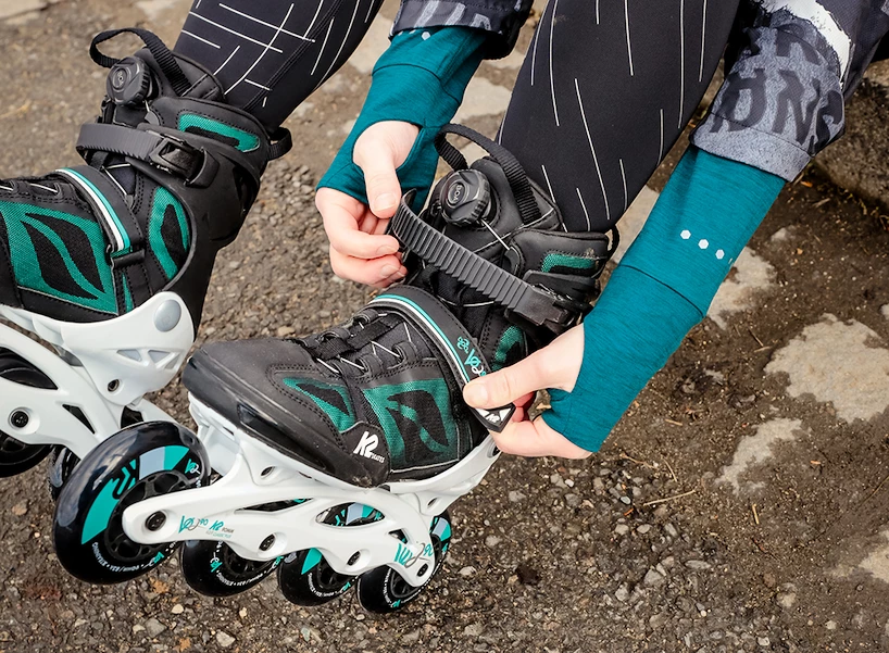 Rolki damskie K2  VO2 90 BOA W