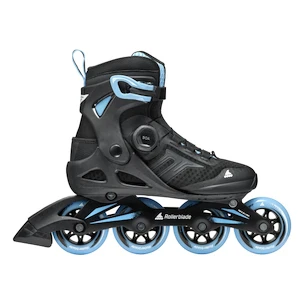 Rolki damskie Rollerblade  Macroblade 84 BOA W Black/Powder Blue