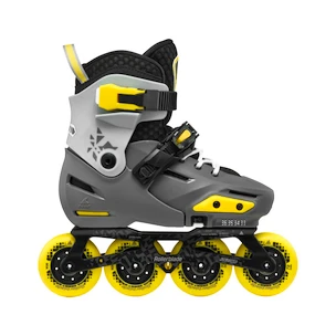 Rolki dziecięce Rollerblade  Apex Charcoal/Yellow  EUR 33-36