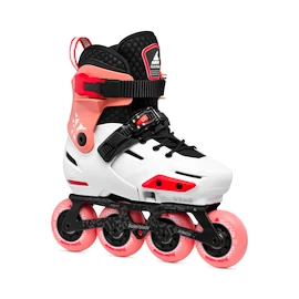 Rolki dziecięce Rollerblade Apex Platinum/Coral