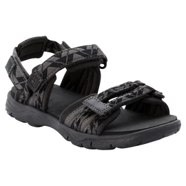 Sandały dziecięce Jack Wolfskin 2 IN 1 Sandal Phantom / Grey