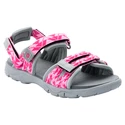 Sandały dziecięce Jack Wolfskin 2 IN 1 Sandal Pink / Light Grey