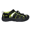 Sandały dziecięce Keen NEWPORT H2 Black/Lime green  US 7