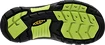 Sandały dziecięce Keen  Newport H2 JR Black/Lime Green