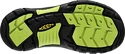 Sandały dziecięce Keen  Newport H2 JR Black/Lime Green